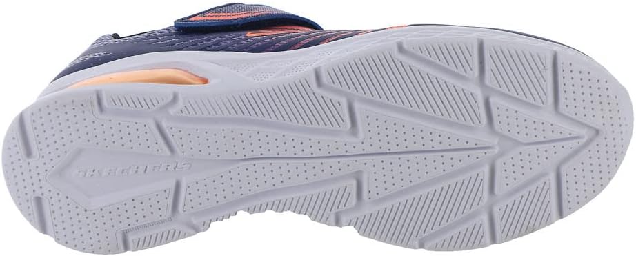 Skechers Jungen 403930l Nvor Sneaker 28 EU Navy Synthetic Orange Textile Black Trim, 28 EU Navy Synt
