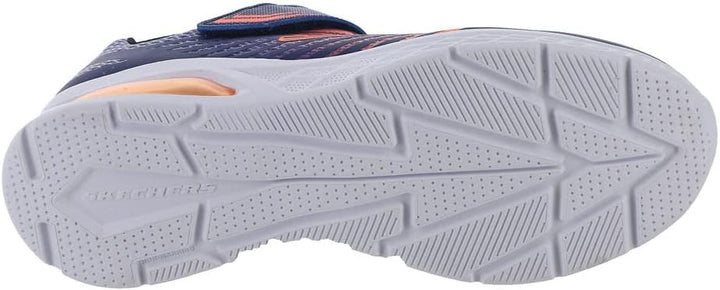 Skechers Jungen 403930l Nvor Sneaker 28 EU Navy Synthetic Orange Textile Black Trim, 28 EU Navy Synt