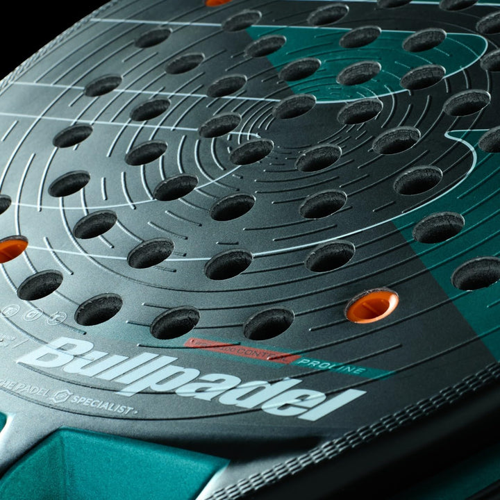 Bullpadel Hack 04 Hybrid 25 Padelschläger dunkelgrün 370g NEU