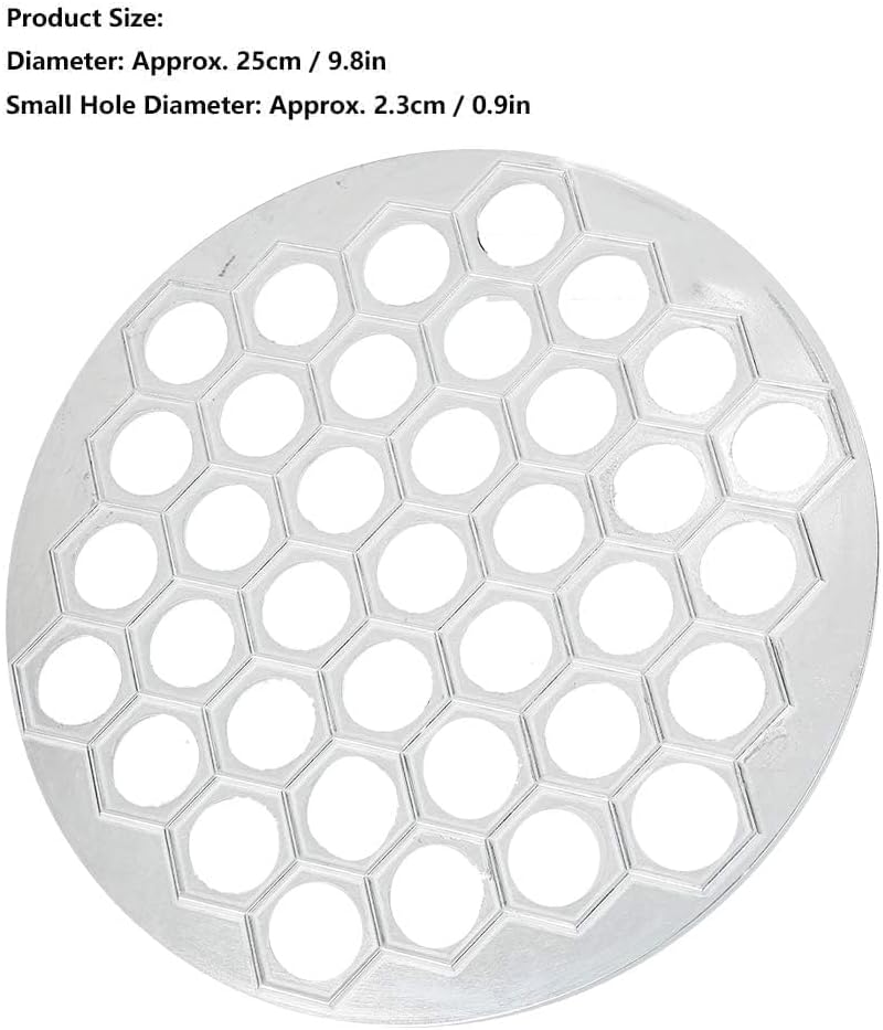 Beufee Russische Ravioli Maker Edelstahl, Pelmeni Maker Form Pelmeni Form Metall Ravioli Presse Und