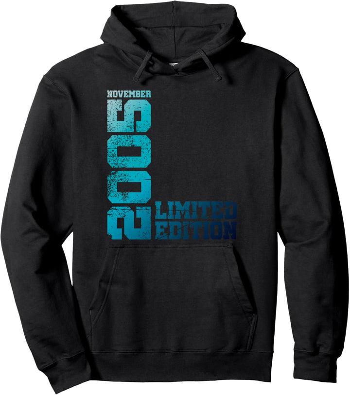 18. Geburtstag Mann 18 Jahre Limited Edition November 2005 Pullover Hoodie