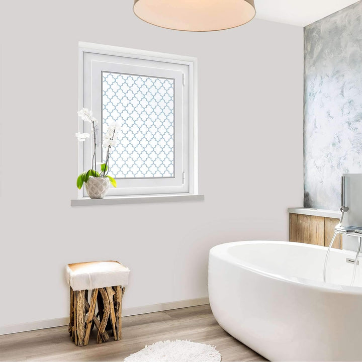 Fenster-Folie Sichtschutzfolie I Fenster Glasfolie Sonnenschutz I Deko Folie für Küche, Bad, Kinderz