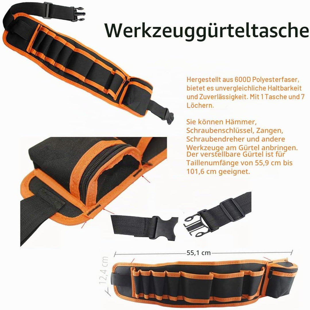 Werkzeugkoffer Kinder Kinder-Starter-Kit, einschliesslich Werkzeugtasche, Hammer, Kindersicherung, Z