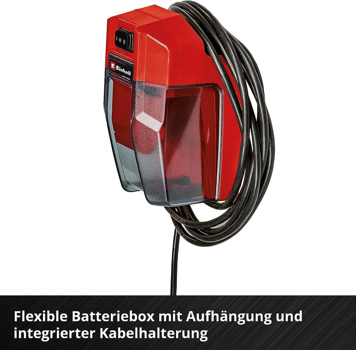 Einhell Akku-Klarwasserpumpe GE-SP 18 LL Li-Solo Power X-Change (Li-Ion, 18V, flachabsaugend bis 1 m