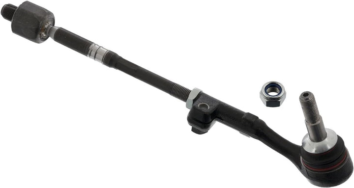 febi bilstein 27719 Spurstange mit Endstück und Sicherungsmutter , 1 Stück Vorderachse rechts, Vorde