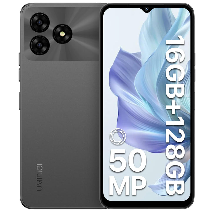 UMIDIGI G5 Smartphone Ohne Vertrag, 16GB+128GB/1TB, Handy Ohne Vertrag Android 13, 50MP+8MP, 6.6" HD
