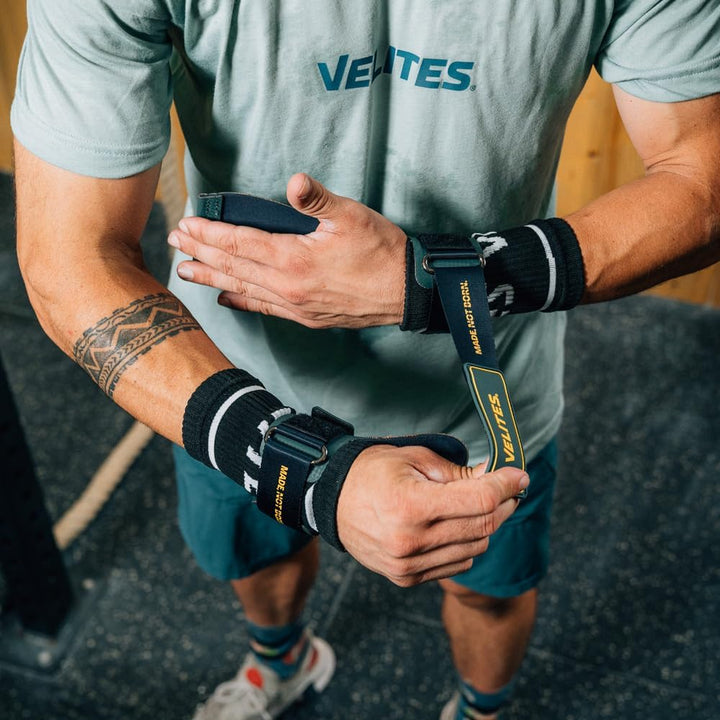 Velites I Cross Training Quad Ultra Magnesiumfreie Handschuhe I Gewichtheberhandschuhe I Für Crosstr