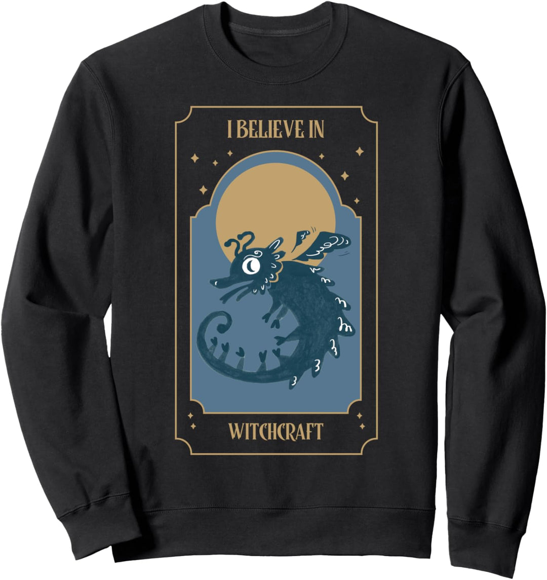 glaube an Hexerei Lustiges Kostüm Halloween Geschenk Sweatshirt