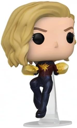 Funko Pop! Vinyl: The Marvels - Captain Marvel - Vinyl-Sammelfigur - Geschenkidee - Offizielle Hande