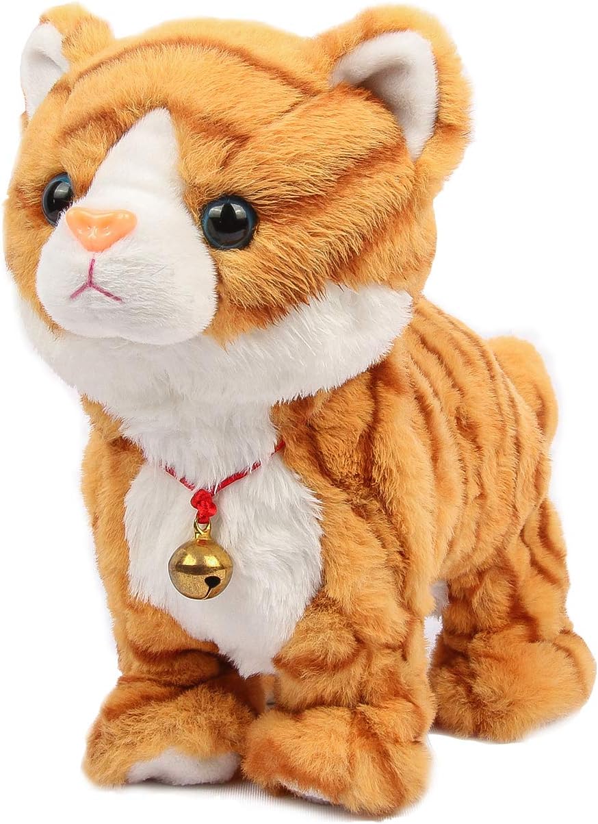 Smalody Interactive Plüschtiere, Neuheit Sound Control Elektronische Katze Elektronische Haustiere R