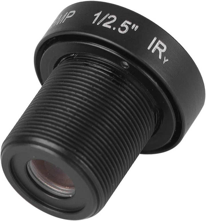 ASHATA 2,1-mm-Kameraobjektiv, 180-Grad-Weitwinkel-Ersatzobjektiv, HD-IR-CCTV-Objektiv für IP-Überwac