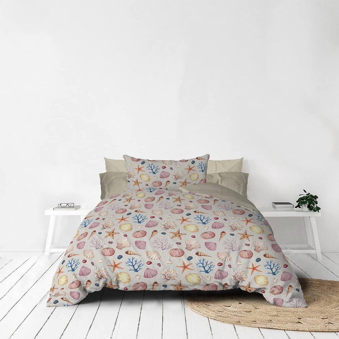 Italian Bed Linen, Fashion Bettbezug Set, Mikrofaser, Marea, Einzelbett Einzelbett Marea, Einzelbett