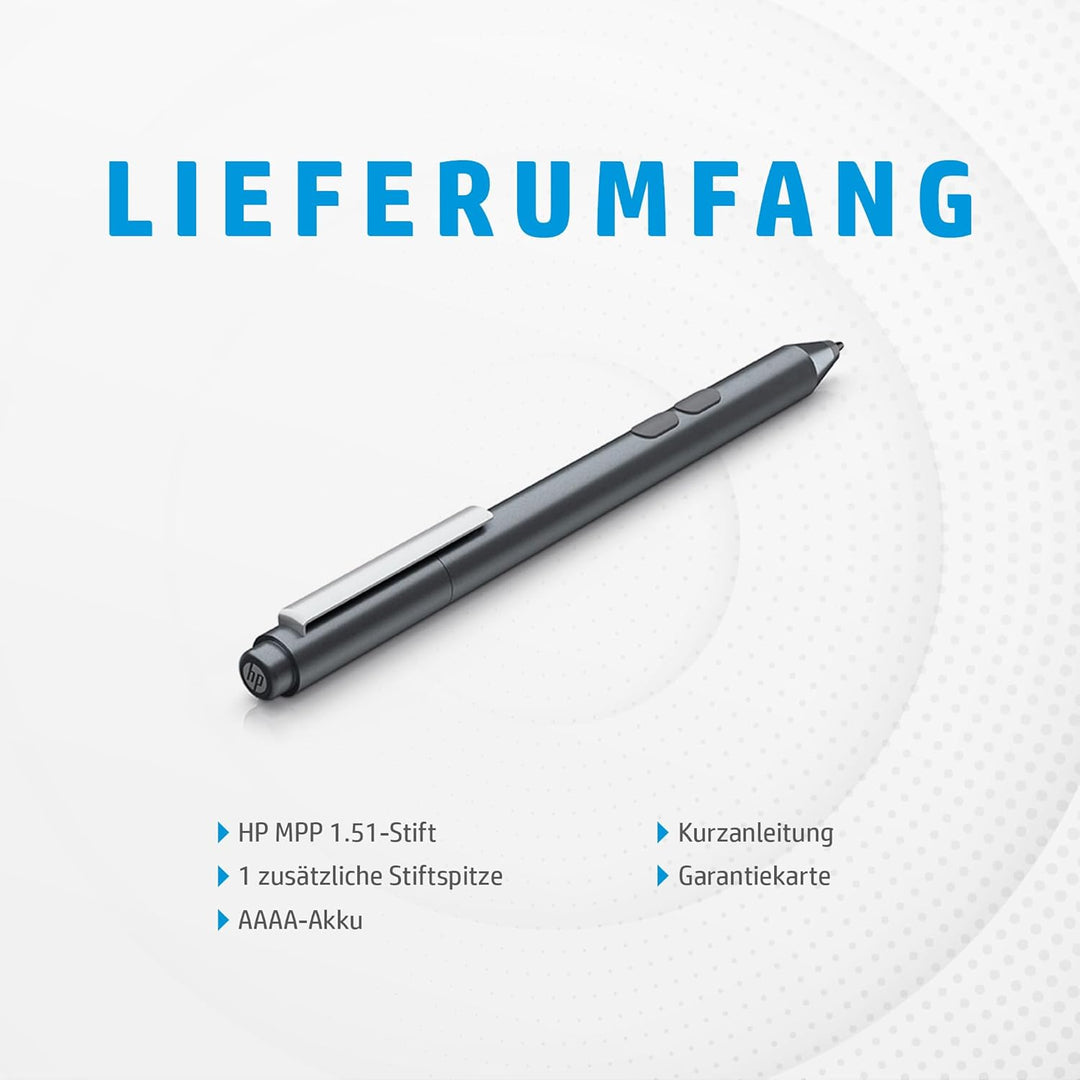 HP MPP 1.51 Eingabestift für PC und Tablet – Microsoft-kompatibel, Präzisionsspitze, benutzerdefinie