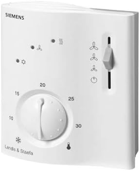 SIEMENS - RCC30 Raumthermostat für 4-Rohr-Ventilatorkonvektoren