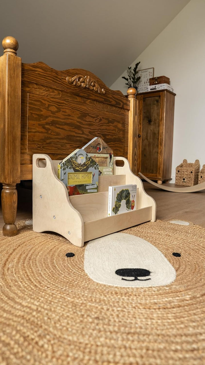 MAMOI® Bücherregal für Kinder, Bücherkiste für kinderzimmer, Book Shelf, Buchregal, Wandregal kinder