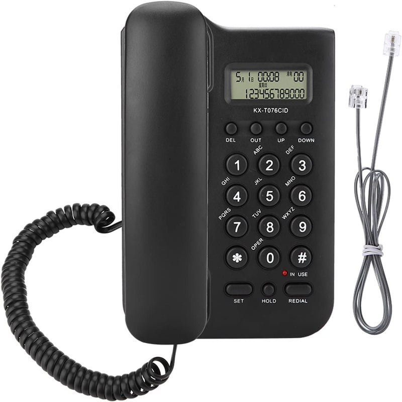 Kabelgebundenes Telefon, an der Wand Montierbare Festnetztelefone Batterie Muss Nicht Installiert We
