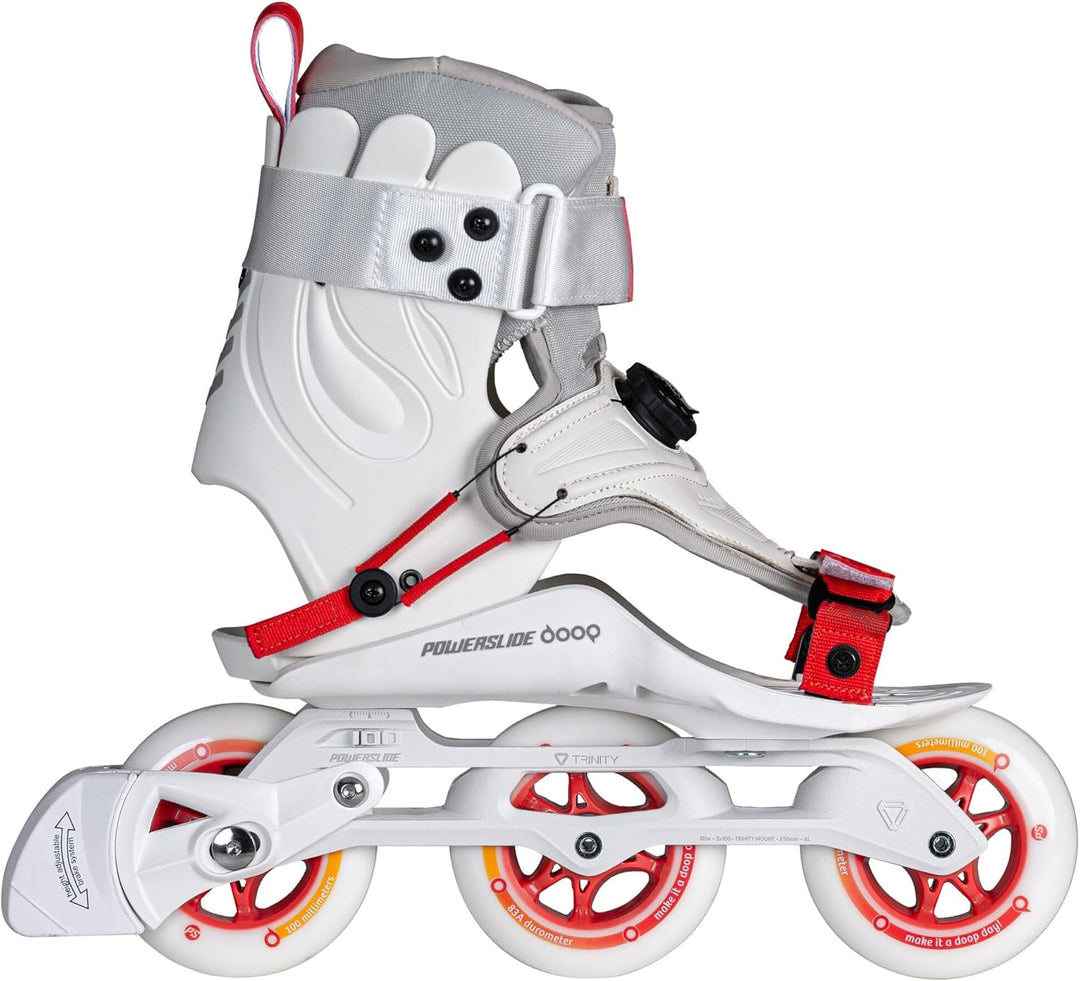 Powerslide Inline Skate Doop Urban 100, für Fitness und Urban, für Damen und Herren