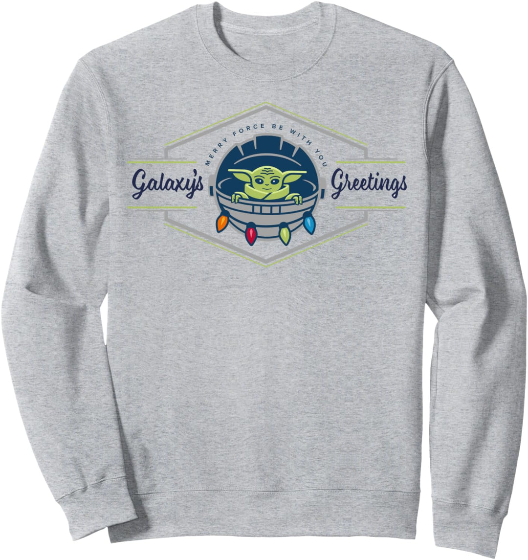 Star Wars: The Mandalorian Christmas The Child Greetings Sweatshirt