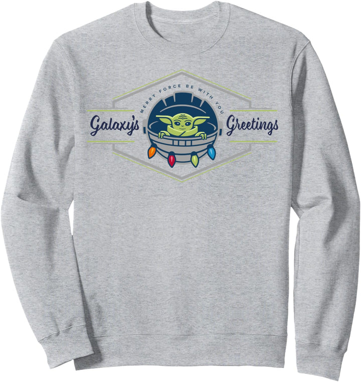 Star Wars: The Mandalorian Christmas The Child Greetings Sweatshirt