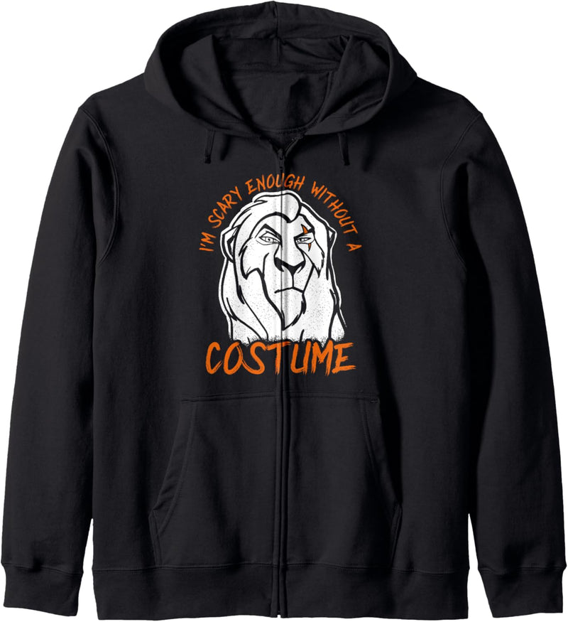 Disney The Lion King Scar Scary Enough Halloween Kapuzenjacke