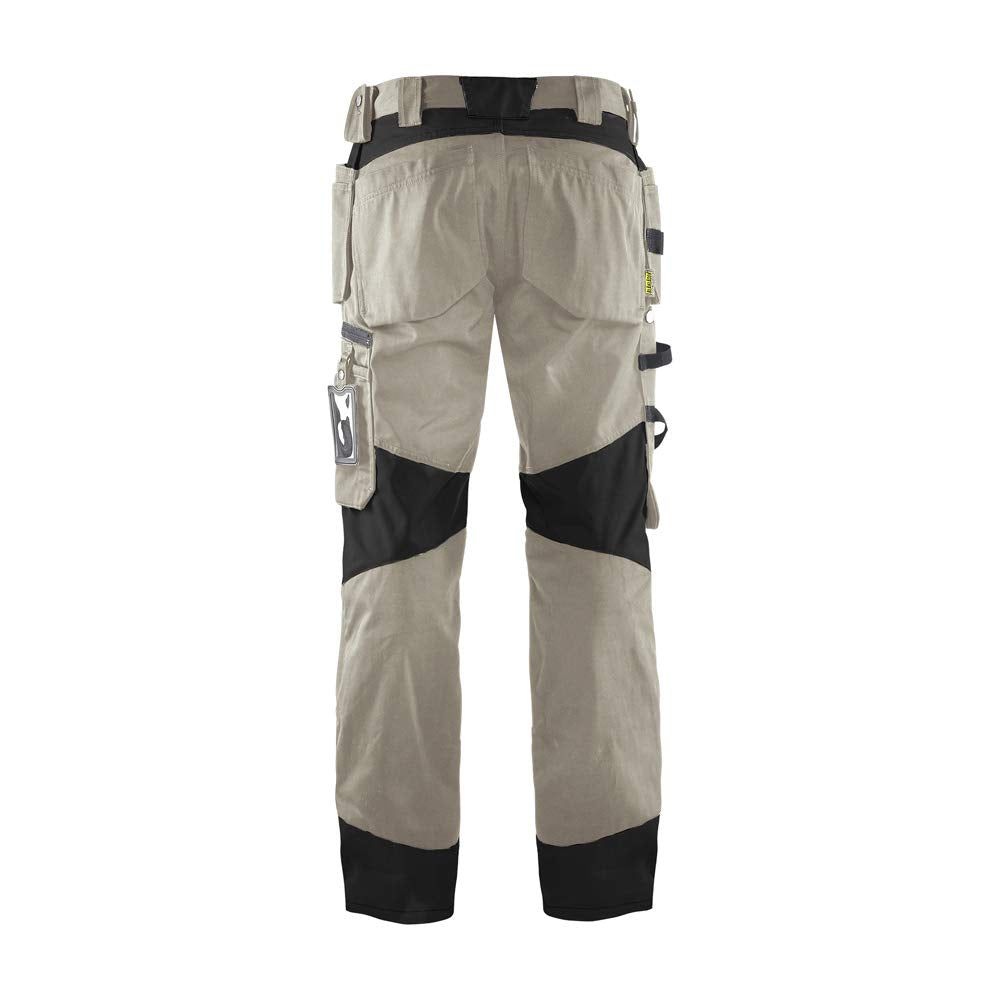 Blaklader 155518602799D84 Handwerker Arbeitshose, Steingrau/Schwarz, Grösse D84