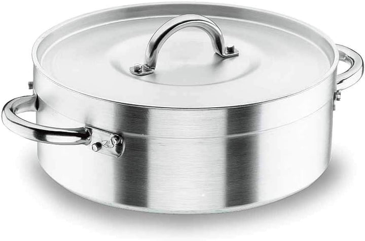 Lacor 20020 Bratentopf mit Deckel 20 cm