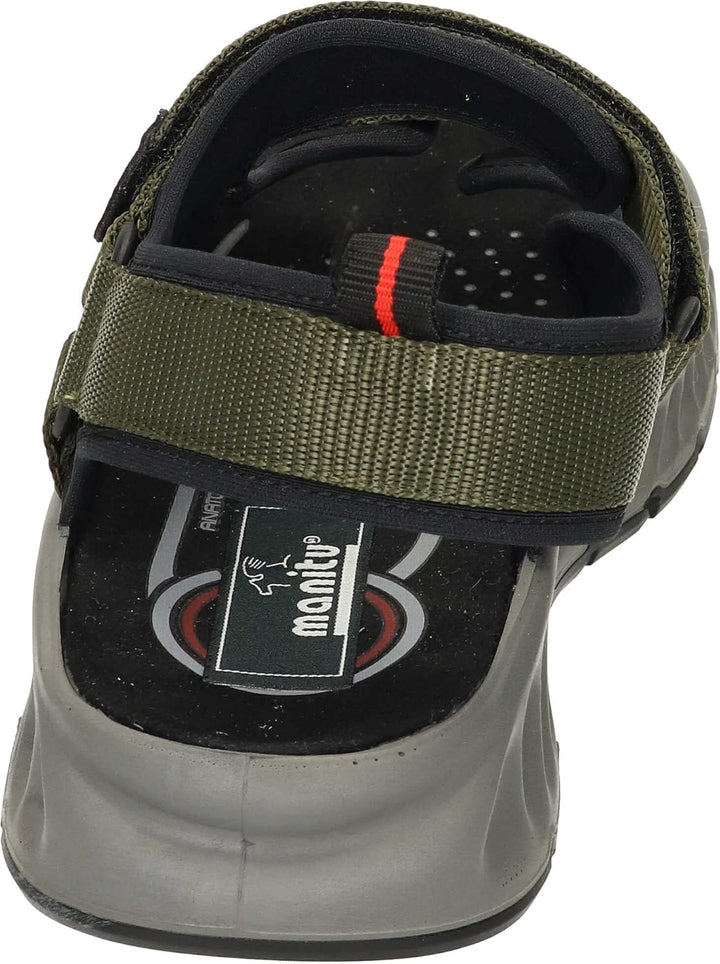 Manitu Sandalen 43 EU Grün, 43 EU Grün