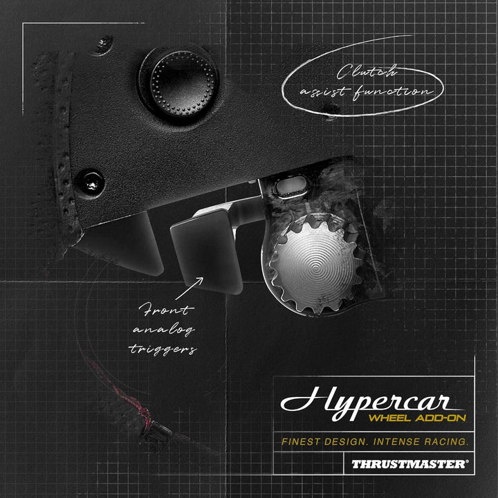 Thrustmaster Hypercar Wheel Add-On, Premium-Lenkrad, Für PC und Konsolen