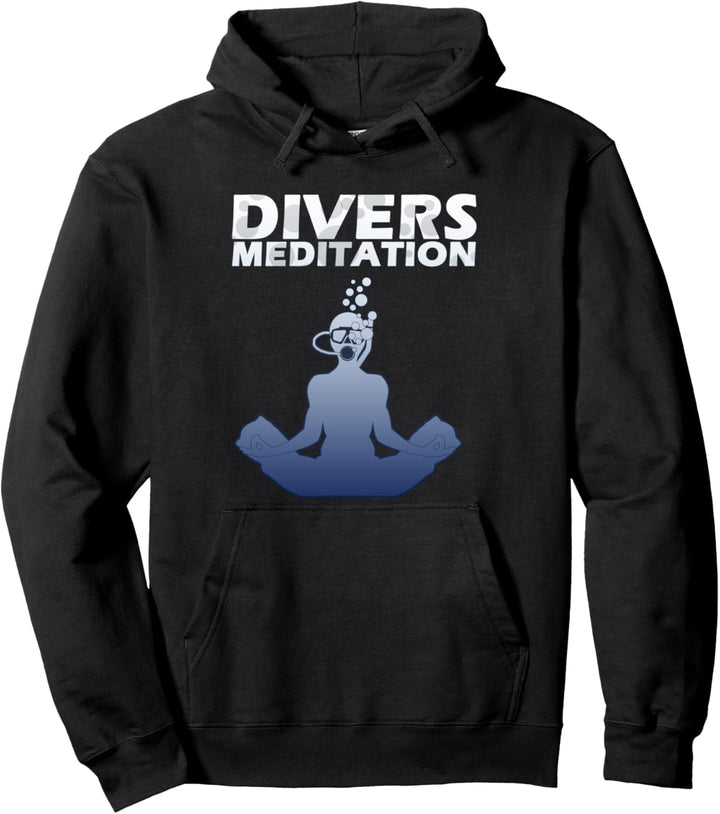 Taucher und Open Water Diver für Damen und Herren Pullover Hoodie