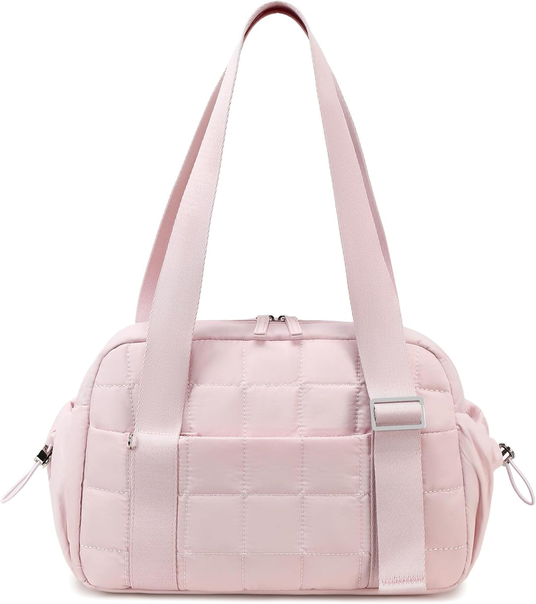 LEDAOU Mini Sporttasche für Damen, Kleiner gepolsterter Turnbeutel mit Nassfach und Münztasche, Leic