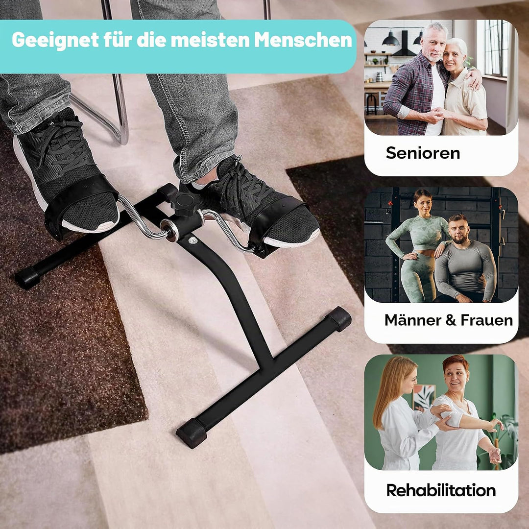 Techfit Pedal-Ausbilder, Mini-Heimtrainer für Heim und Büro, leichte Trainingsmaschine für Arme und