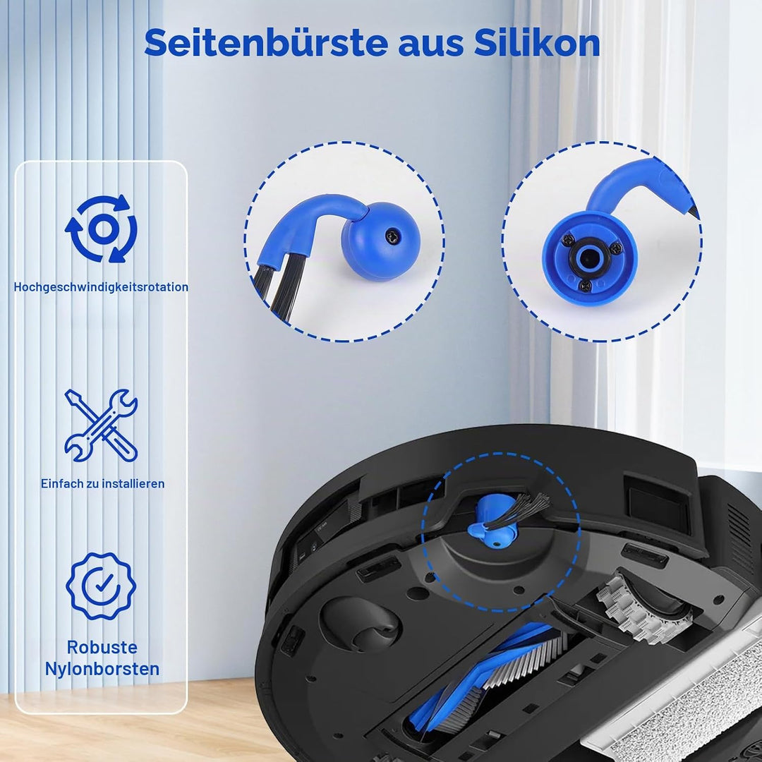 VIEWALL T80S Omni Zubehör für Ecovacs Deebot X9 Pro Omni/X11 Pro Omni/T80S Omni Staubsauger,1 Hauptb