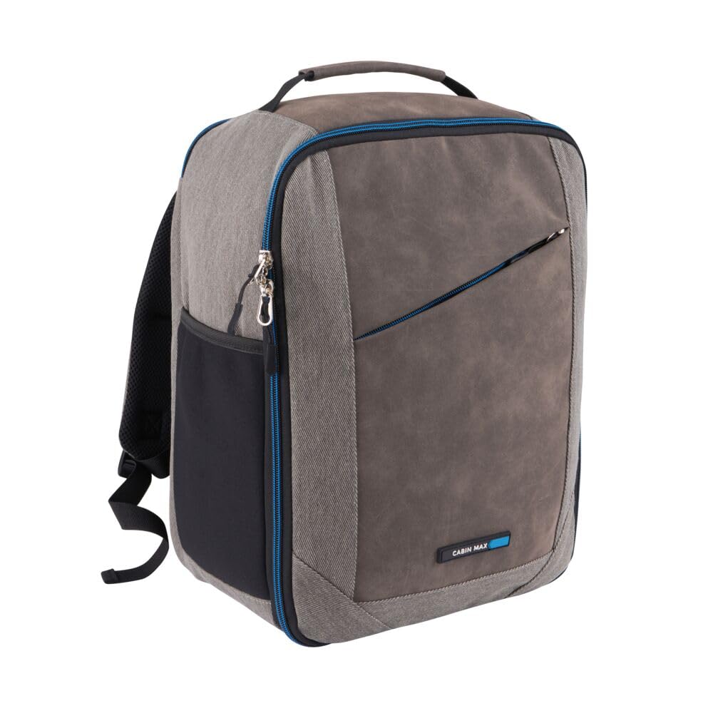 Cabin Max Manhattan Rucksack 40x30x20, 24l, Wizz Air-kompatibel, Untersitz-Reisetasche, Reisetasche
