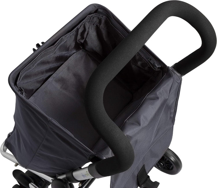 Playmarket Playcare Einkaufstrolley, faltbar, mit Lenkrollen, Grau Marengo Grau, Marengo Grau