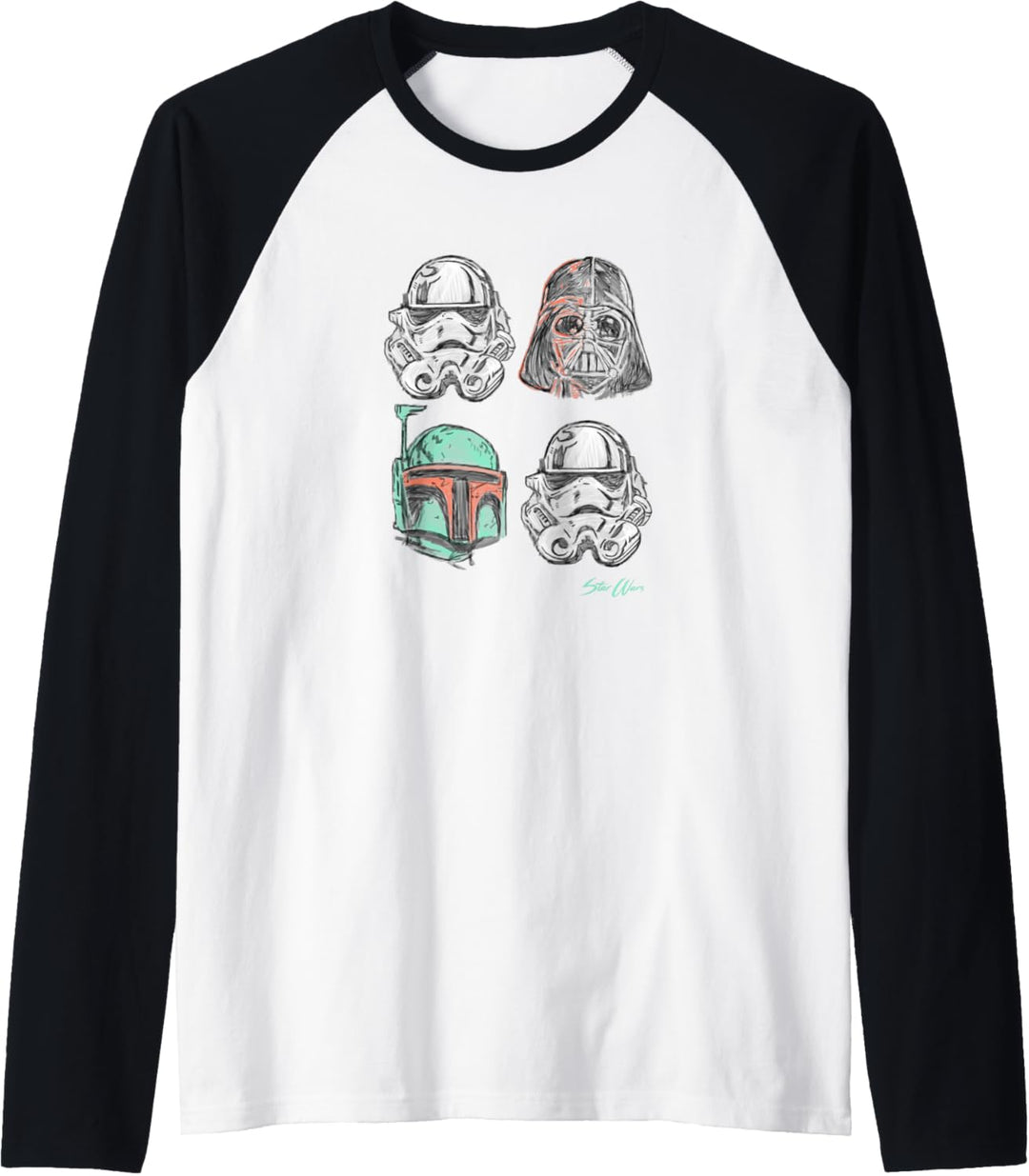 Star Wars Marker Baddies Raglan
