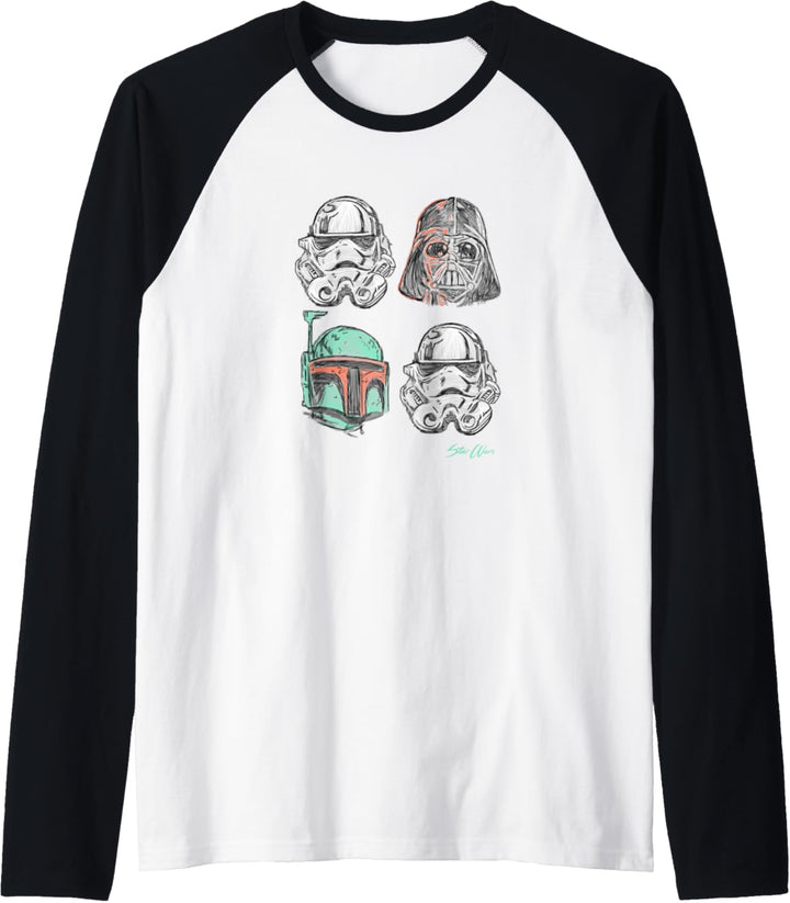 Star Wars Marker Baddies Raglan