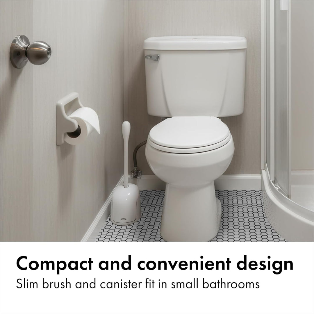 OXO GG COMPACT TOILET BRUSH & CANISTER, Compact