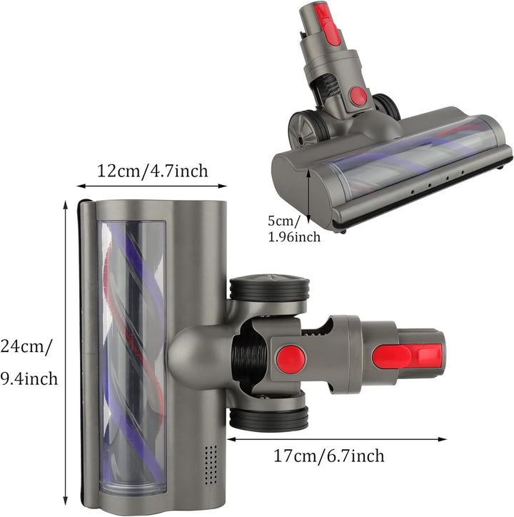 Ersatz Direktantrieb Motorkopf Turbine Bürste Boden Zubehör für Dyson V7, V8, V10, V11, V15 Staubsau