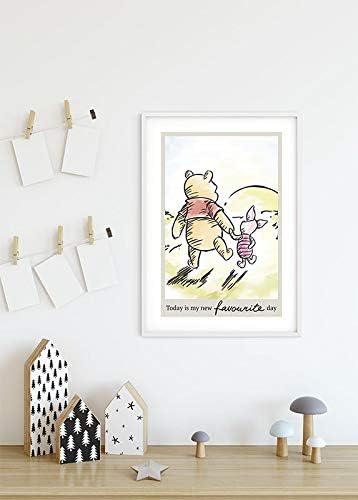 Disney Wandbild von Komar | Winnie Pooh Today | Kinderzimmer, Babyzimmer, Dekoration, Kunstdruck | G