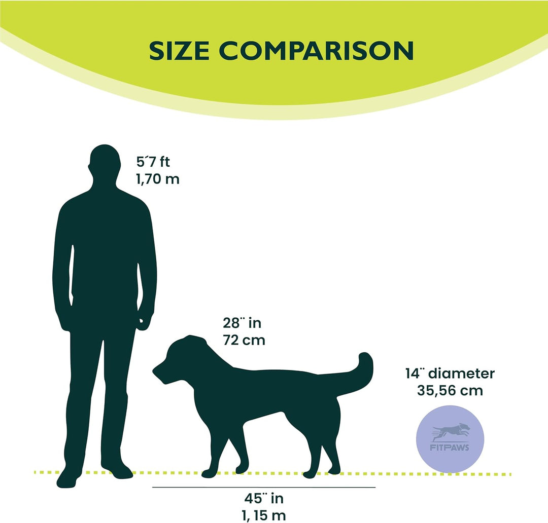 Fitpaws Balance-Disc für Hunde, 14", Violett
