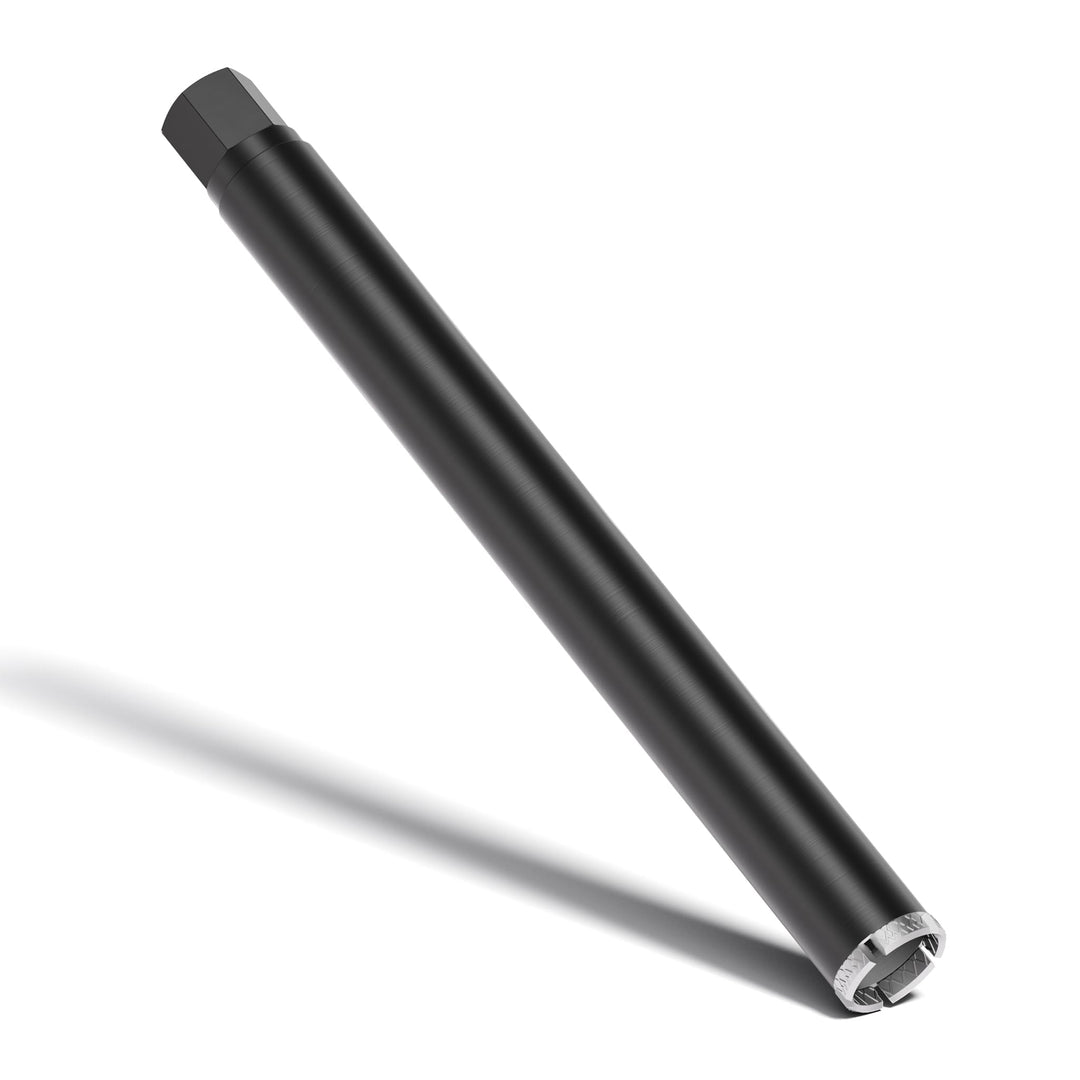 Wiltec Diamantbohrkrone Typ 2 (Mesh) Ø 52 mm, Bohrkrone 450 mm, 1¼ UNC Nassbohrkrone, Diamantbohrer
