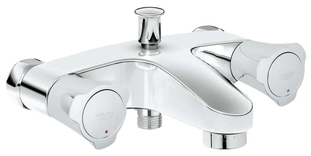 GROHE Costa L Wannenarmatur (Wandmontage, Aufputz, ohne S-Anschluss), silber, 25453001