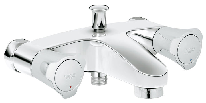 GROHE Costa L Wannenarmatur (Wandmontage, Aufputz, ohne S-Anschluss), silber, 25453001