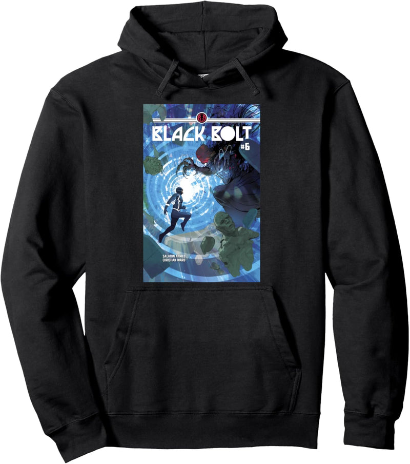 Marvel Black Bolt Comic Cover Pullover Hoodie
