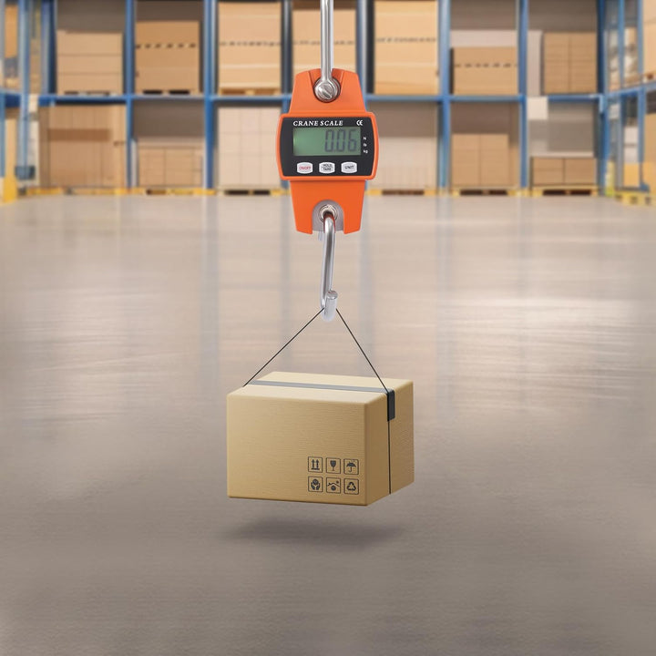 Kranwaage 300 kg/0.1kg Industriewaage Digital Hängewaage Crane Massstab LCD-Display Industrielle Hän