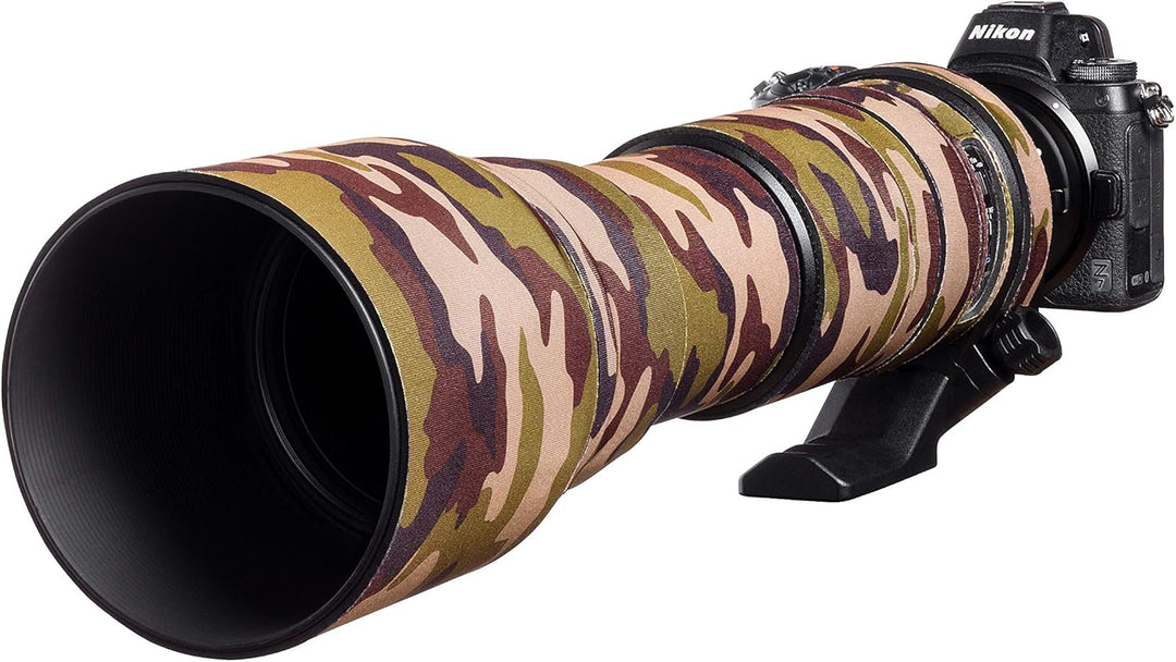 easyCover Lens Oak Tamron 150-600mm f/5-6.3 Di VC USD Model AO11, Brown Camouflage