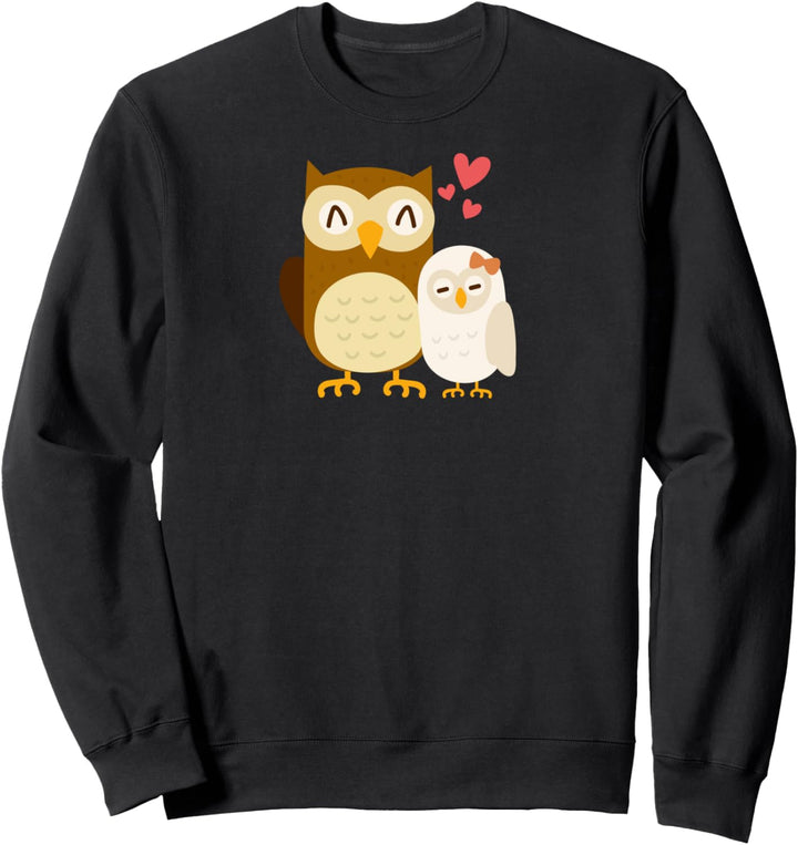 EULE Paare Geschenk Hochzeit Jahrestag Valentinstag Ihn Sie Sweatshirt
