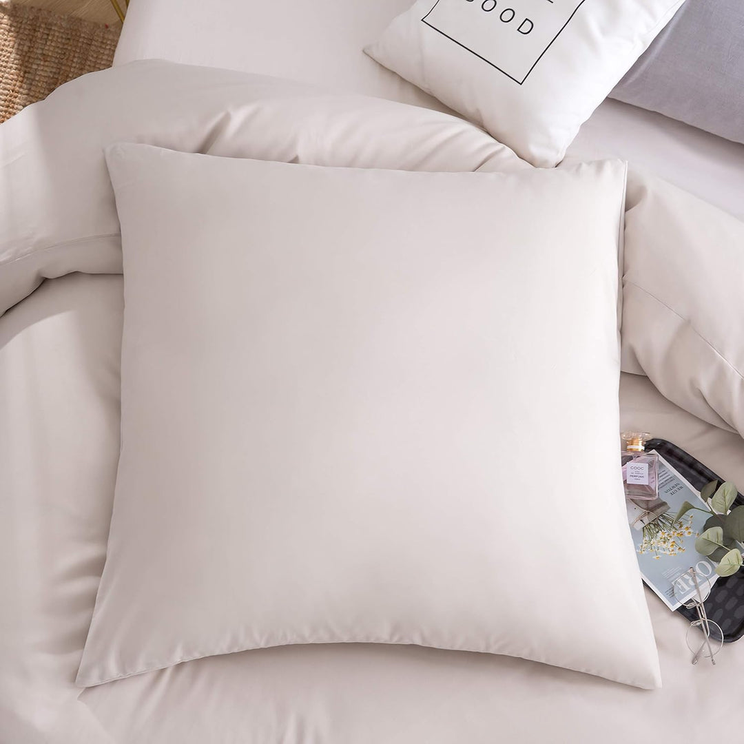 AYSW Bettwäsche gebürstet Microfaser 1 Bettbezug 135x200cm + 1 Kopfkissenbezug 80x80cm mit Reissvers