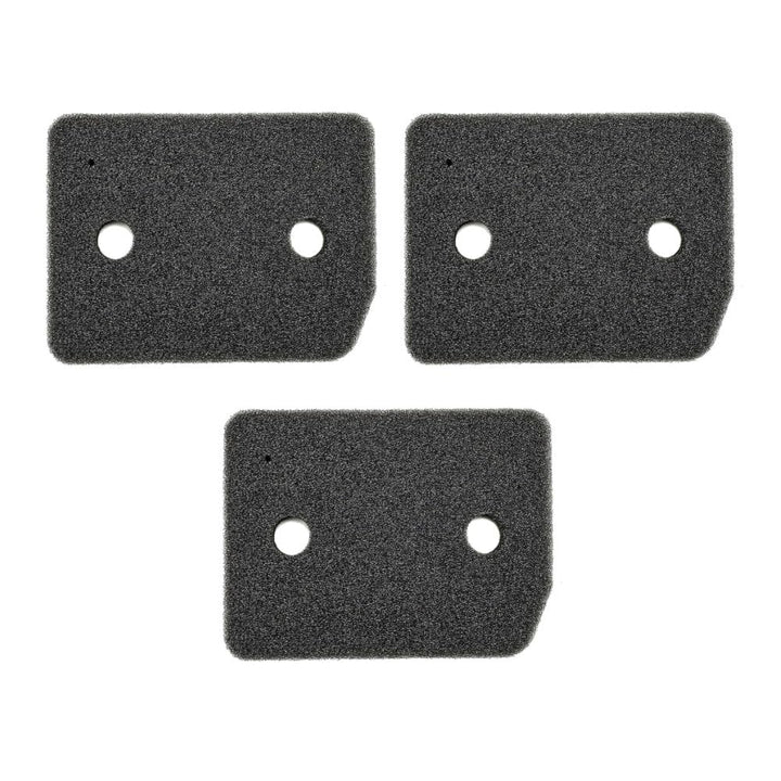 3x Trade-Shop Schwammfilter/Schaumfilter/Filtermatte kompatibel mit Miele TCF650WP TWF640WP TSF643WP