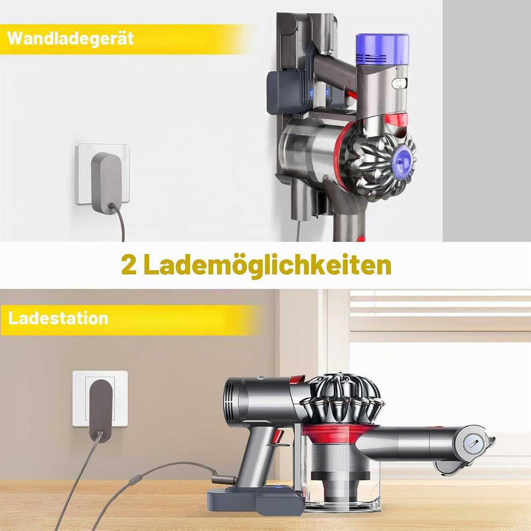 V8 Ersatzakku für Dyson, 21.6V Li-Ion Akku Kompatibel mit Dyson SV10 V8 Animal Motorhead Fluffy Abso